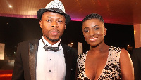 Comedian Kalybos and  Ahuofe Patri