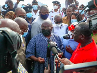 Dr Mahamudu Bawumia at Kantamanto