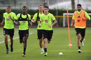 Baba Rahman Chelsea Training Fresh