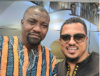 Actor Van Vicker and John Dumelo