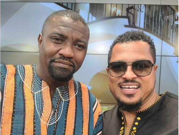 Actor Van Vicker and John Dumelo