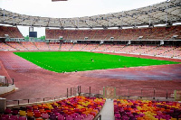 Shot of the Moshood Abiola Stadium in Abuja