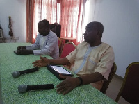 Dr. Sulemana Abdulai, Dagbang Forum speaking at the conference