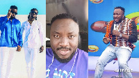 Comedian DKB, Sarkodie and Kuami Eugene