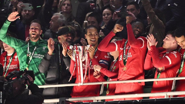 Liverpool lifted the EFL Cup for a second time under Jurgen Klopp