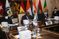 President Nana Addo Dankwa Akufo-Addo at the meeting