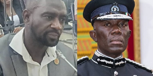 Former COP Alex George Mensah and IGP Dampare