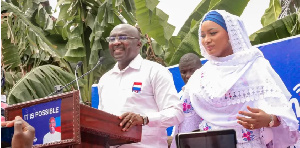 Samira  urged voters to support Dr. Bawumia to continue Akufo-Addo's accomplishments