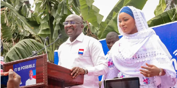 Samira  urged voters to support Dr. Bawumia to continue Akufo-Addo's accomplishments