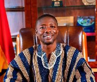 Municipal Chief Executive for Kintampo North, Hon. Isaac Baffoe Ameyaw