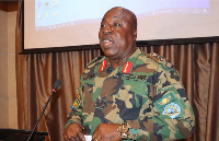 Major General Richard Addo Gyane, the Commandant of the Kofi Annan Peacekeeping Training Centre