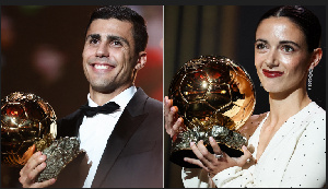 The 2024 Ballon d'Or awards winners