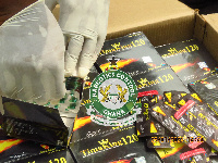 A total of 1,035,000 tablets and capsules of tramadol with a net weight of 4,734.38 kg were seized