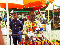 Minister of Transport, Hon. Kwaku Ofori Asiamah