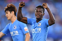 Dalian Yifang forward Emmanuel Boateng