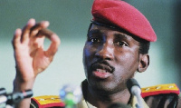 Ex-president of Burkina Faso, the late Thomas Sankara