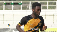 Ashantigold midfielder, Seth Osei