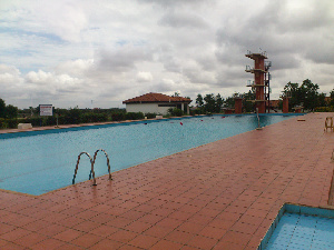 The University of Ghana pool area