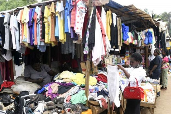 Second-hand clothing on sale | File photo