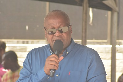 Flagbearer for the National Democratic Congress, John Mahama