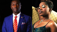 UT founder, Kofi Amoabeng (L) and songstress, MzBel