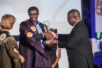 Nana Kwame Bediako with 2016 LAAP Prize Laureates & Millennium Excellence Foundation Board members