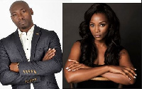 Okechukwu Joseph (L) and Genevieve Nnaji (R)