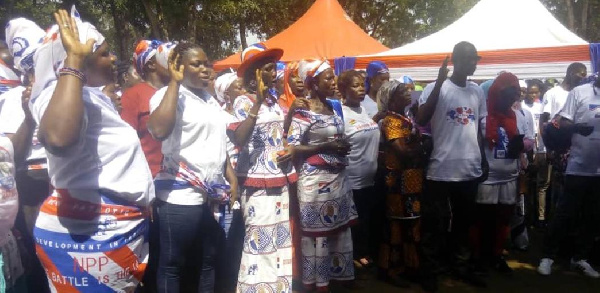 The governing NPP in Kpando has launched party wings ahead of the Dec 7 polls