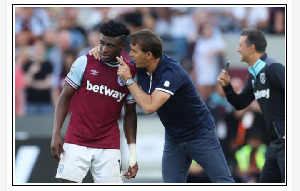 Mohammed Kudus and Julen Lopetegui