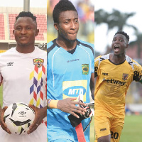 Joseph Esso, Felix Annan and Shafiu Mumuni