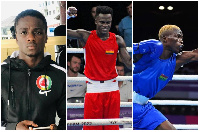 Abraham Nelson, Wahib Omar and Joseph Commey