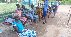 students of Ajumako Afransi Technical and Vocational Institute