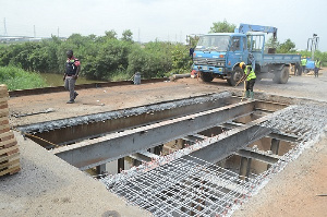 The Laklapa Bridge repairs ongoing