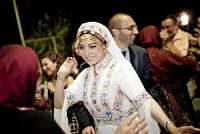 Palestinian bride