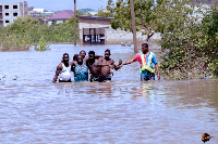 The indigenes are aware of but continue to build on the watercourse downstream according to GIDA