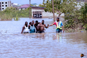 Brave residents saving others from the flood