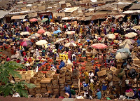 The market offers improved stalls