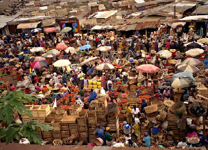 The market offers improved stalls