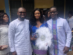 Abeiku Santana, Jupitar and his wife