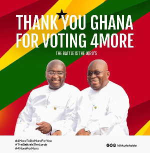 Akufo Addo And Bawumia 2020 Thank You