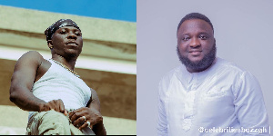 Stonebwoy and blogger Pedewan GH