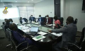 A file photo of the Executive Council of the Ghana Football Association at a meeting