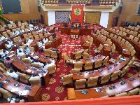 The parliament house of Ghana