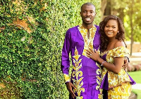 Pastor Sylvester Ofori with his Barbara Tommey during the 'good days'