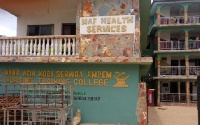 The school's authority allegedly deposits human waste in open gutters