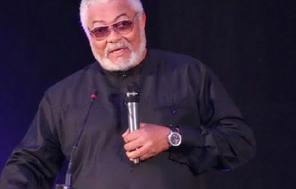 Former President  Jerry John Rawlings