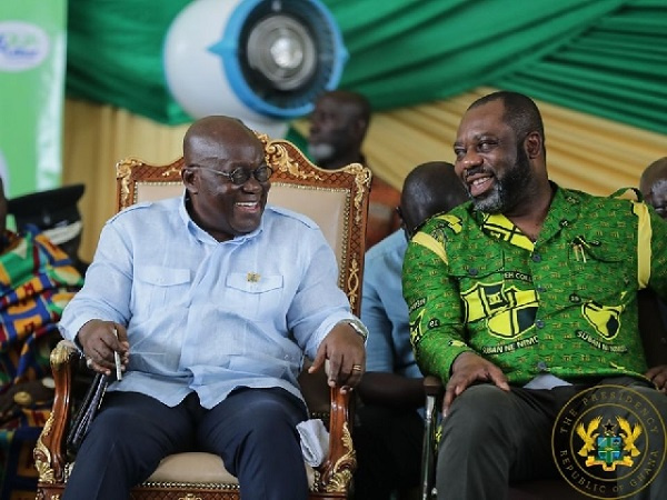 President Akufo-Addo and Education Minister, Matthew Opoku Prempeh