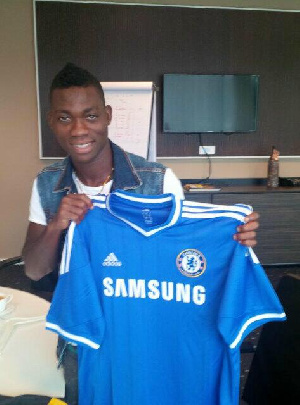 Ghana international Christian Atsu