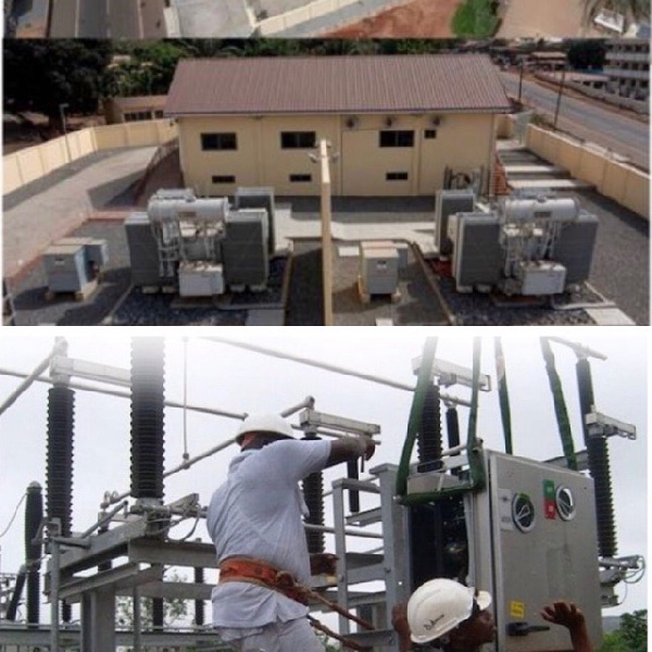 File photo of a substation