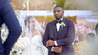 John Dumelo and his wife